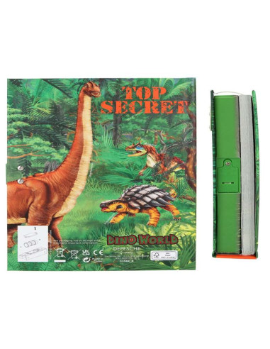 Diario Con Código Secreto Dino World