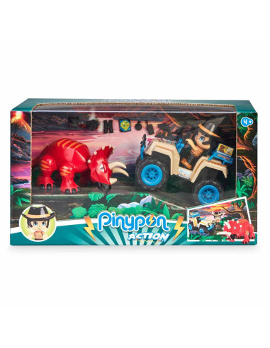 Pinypon Action Wild Quad con Dinosaurio