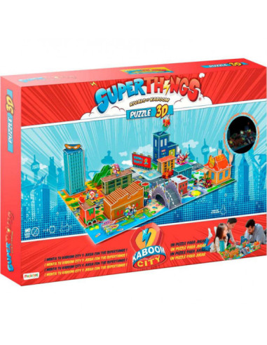 Puzzle 3D Superthings Kaboom City