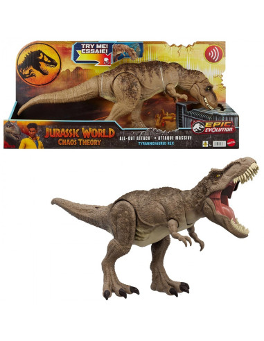 JURASSIC WORLD DINOSAURIO DE JUGUETE T-R