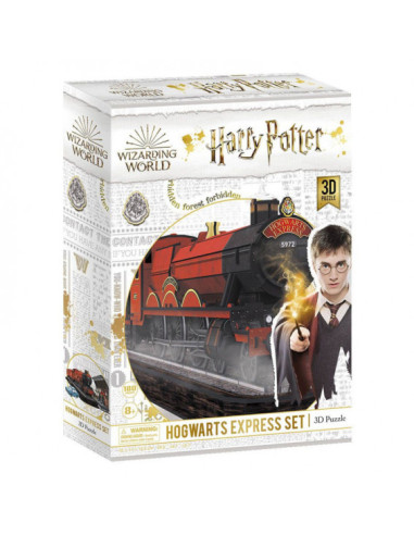 Puzzle 3D Expreso de Hogwarts