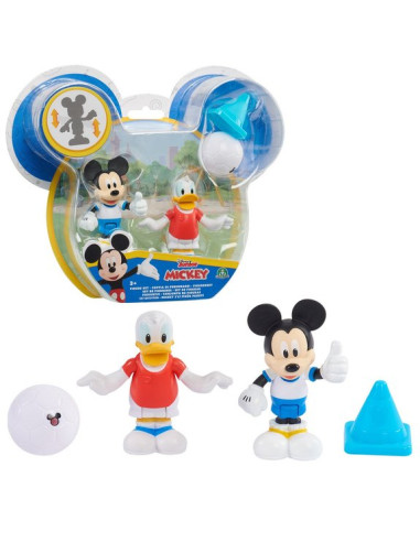 Pack 2 Figuras Mickey Mousse con Accesorios