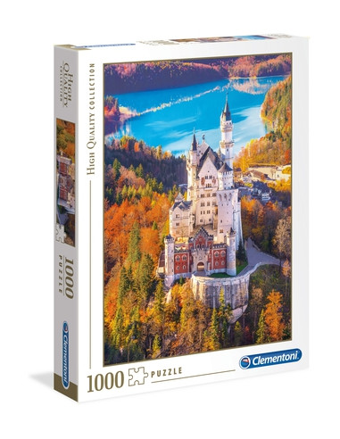 Clementoni, Puzzle 1000pzs Neuschwastein