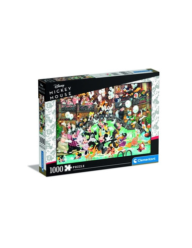 Clementoni, Puzzle Mickey 90TH, 1000pzs