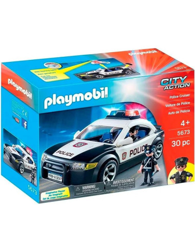 PLAYMOBIL - COCHE DE POLICIA