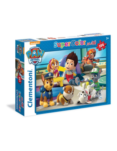 Clementoni, Maxi Paw Patrol 1 104 pzs