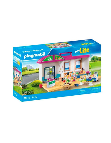 PLAYMOBIL CLINICA VETERINARIA MALETIN