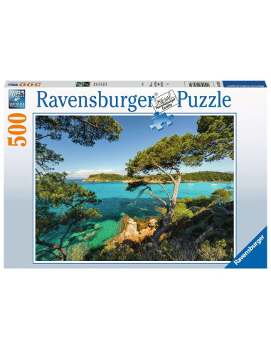 Puzzle Vista sul mare 500 piezas