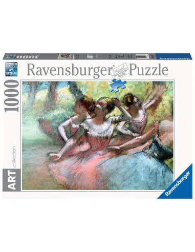 Puzzle Degas: Four ballerinas on the stage 1000 piezas