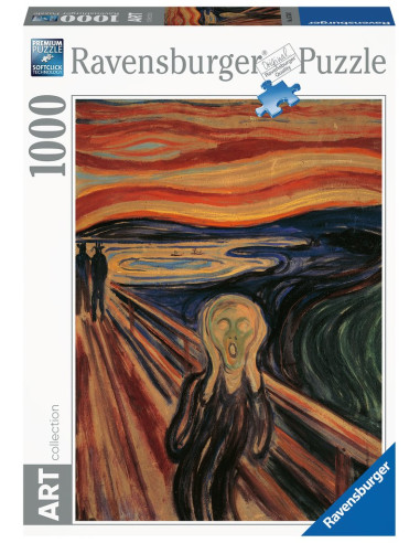 Puzzle Edvard Munch: El grito 1000 piezas