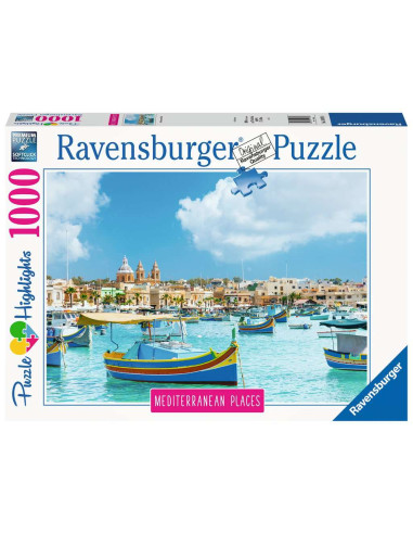 Puzzle Mediterranean Malta 1000 piezas