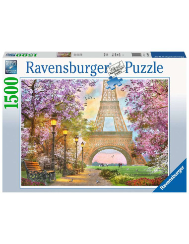 Puzzle Amor en Paris 1500 piezas