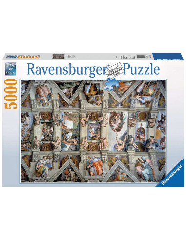 Puzzle Capilla Sixtina 5000 piezas