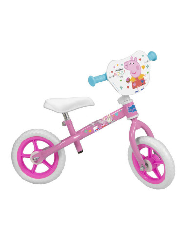 Bicicleta Rider Sin pedales Peppa Pig Rosa 10" 