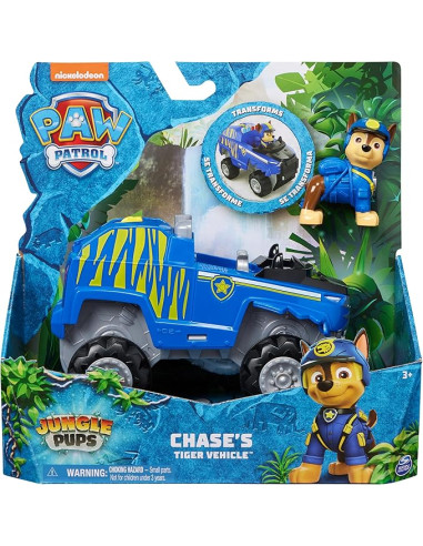 PATRULLA CANINA - PAW VEHICULO JUNGLE CHASE 