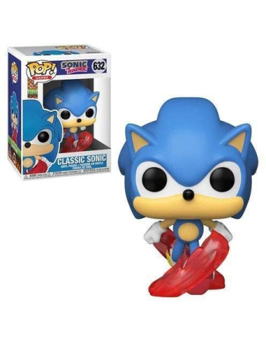 Funko- Pop Games 30th-Running Sonic Figura coleccionable