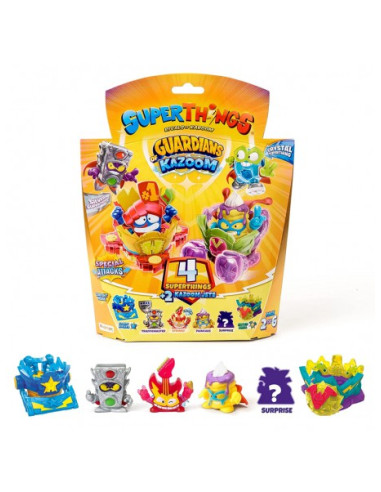 Superthings Rivals of Kaboom Guardians Kazoom – Pack 4