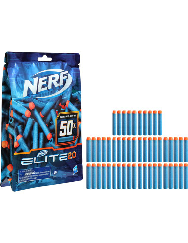 NERF Elite 2.0 Set de 50 Dardos