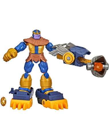 Marvel Avengers Bend and Flex Missions - Figura Flexible de Thanos Fire Mission de 15 cm