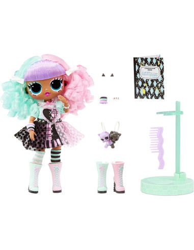 .O.L. Surprise! Tweens Serie 2 Muñeca de Moda Lexi GURL - Muñeca de 15 cm con 15 sorpresas