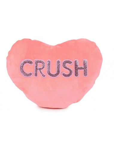 Cojin Corazon Hello Pillow Love Rosa Crush