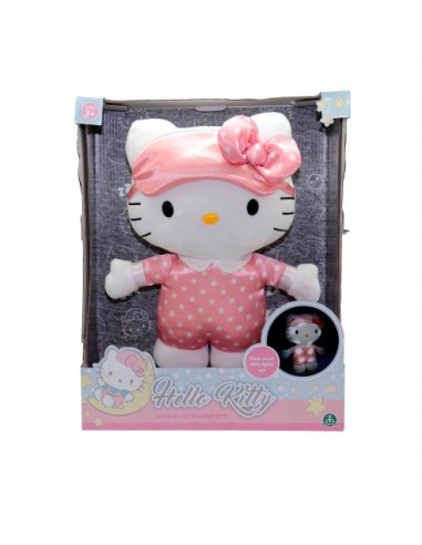 HELLO KITTY PELUCHE LUMINOSO HORA DE DORMIR