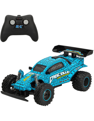 Coche Radio Control 1:16 Croc-Zilla USB - Azul