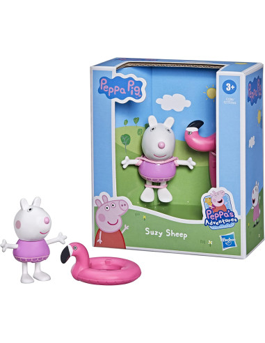 Peppa Pig - Suzy Oveja - Figura con accesorios