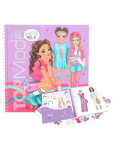 Cuaderno con calcomanías TOPModel Dress me TINY DANCER