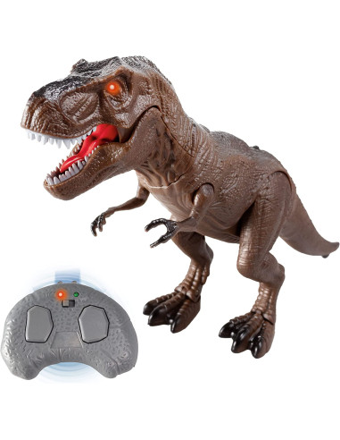 Wild Predators - T Rex Radio Control, Dinosaurio Teledirigido 28 Cm