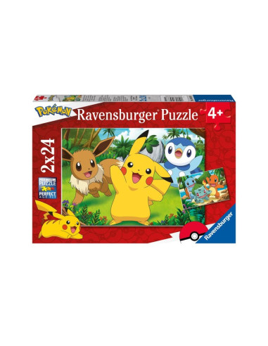 Puzzle 2x24 pokemon