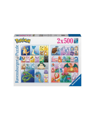 Puzzle 2 x 500 pzpokemon