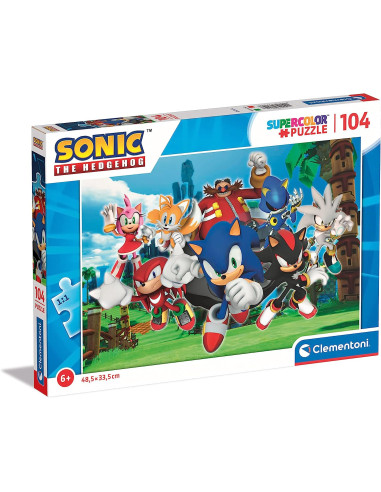 Puzzle 104 piezas Sonic