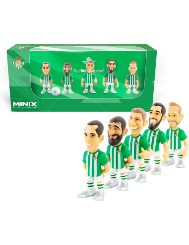 Minix Pack 5 Figuras 7 cm Real Betis