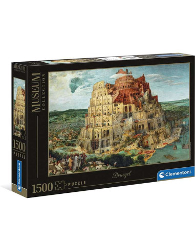 Clementoni 1500pzs Puzzle Cuadro La Torre de Babel de Bruegel