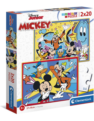 Puzzle Mickey Disney 2x20 pzs 