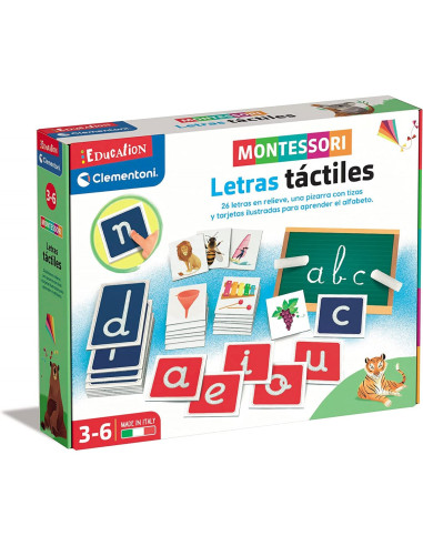 Montessori Letras Tactiles