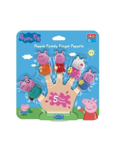 Titeres Dedos Familia Peppa Pig