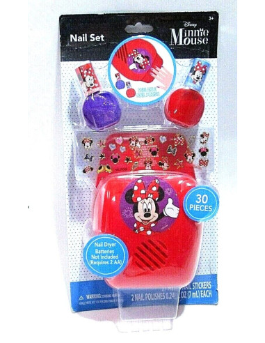 Juego Secador De Uñas Minnie