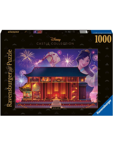 Puzzle Mulan - Disney Castles, Colección Disney Collector´s Edition, 1000 Piezas