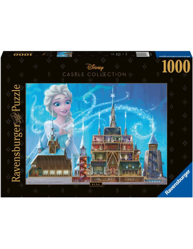 Puzzle Elsa - Disney Castles, Colección Disney Collector´s Edition, 1000 Piezas