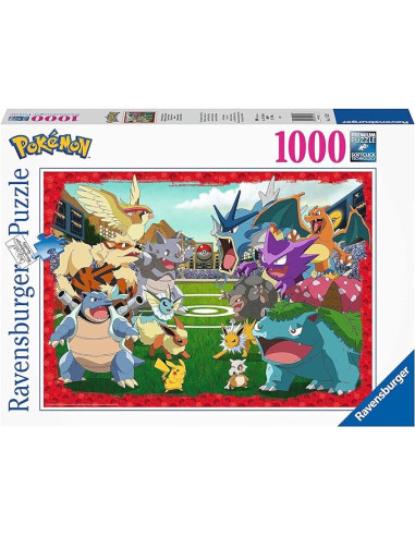 Puzzle Adultos Pokemon, 1000 Piezas