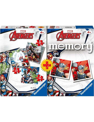 Multipack abengers 3 puzzles + Memory