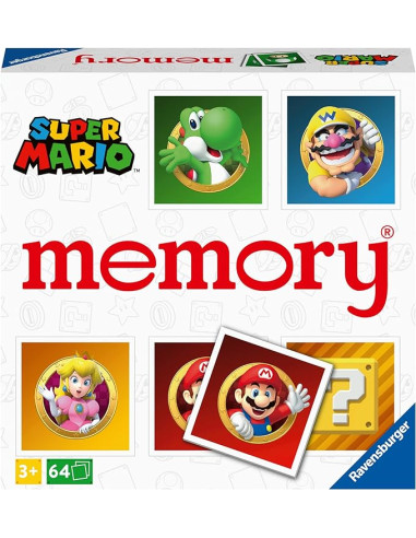 Memory® Versión Super Mario, 64 Tarjetas