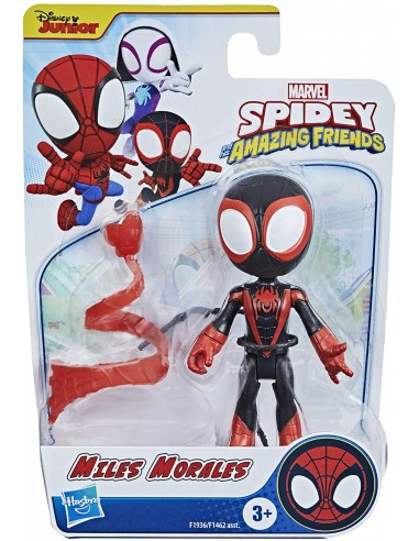 Figura de Miles Morales - Spiderman Amazing Friends