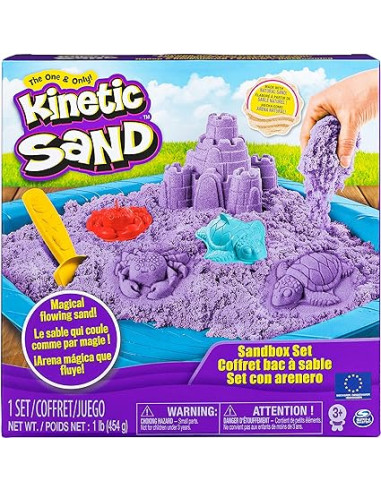 Arena para Moldear - Kinetic Sand Varios Colores 