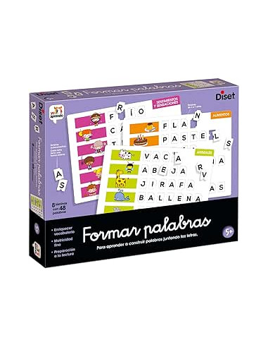 Juego Didactico Formar Palabras