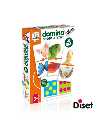 Juego Domino Photo Animals