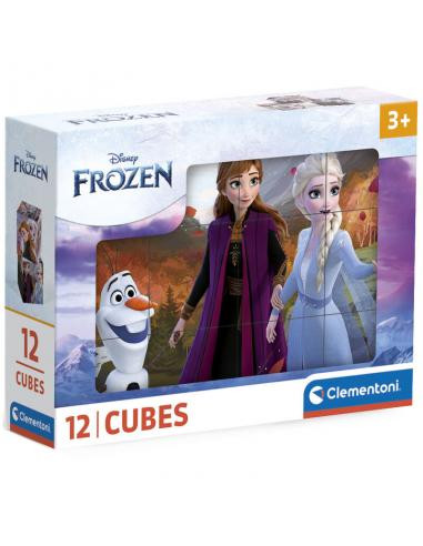 Puzzle Cubo Frozen Disney 12pzs