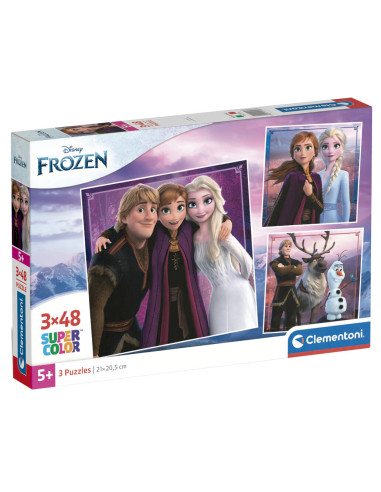 Puzzle Frozen Disney 3x48pzs